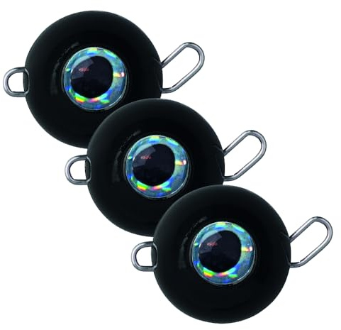 SPRO Freestyle Eyed Bottom Jigs – Bleifreie Cheburashka Angelgewichte mit realistischen Fischaugen in verschiedenen Größen & Farben