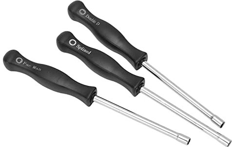 Headerbs Tournevis de Carburateur, 3 Pièces de Tournevis de Réglage de Carburateur en Alliage D'aluminium Outil de Réglage de Carburateur pour Moteur à 2 Cycles