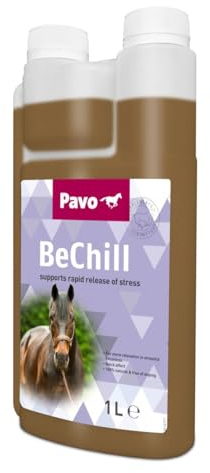 Pavo BeChill | Für EIN entspanntes Pferd in stressigen Situationen | Schnelle Wirkung | 1 L