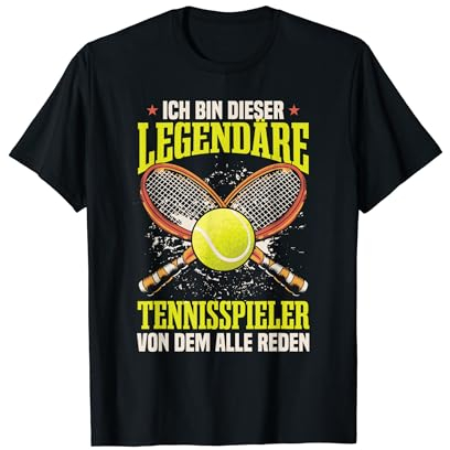 Legendäre Tennisspieler Tennis T-Shirt
