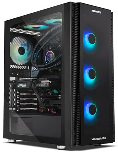 VolttierPC - PC Gaming Intel Core i7 12700KF | Nvidia RTX 5060Ti 8GB | 32GB DDR4 | 1TB SSD NVMe | Refrigeración Líquida | WiFi 6 | Bluetooth 5.2 | Windows 11 Pro | Pc Gamer