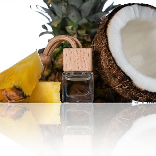 GroTI Lufterfrischer Auto Duft Anhänger Pina Colada 5ml - Verschiedene Symbole