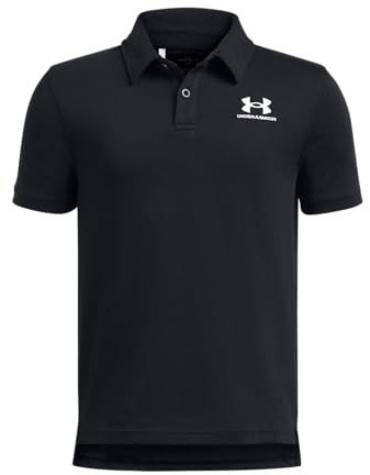 Under Armour Boy's UA B Icon Polo Shirt Black