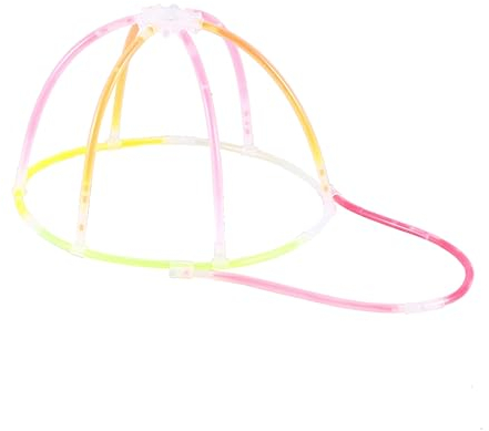 TOYANDONA Light Hat Für Partys Wiederverwendbar Leuchtende Hüte Für Konzerte Und Feste Farbige Accessoires Für Nachtveranstaltungen Und Outdoor-aktivitäten Zufällige Farben Leicht Und