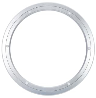 Bitray Aluminum Lazy Susan 14inch Turntable Bearing Heavy Duty Swivel Turntable Round Rotating Bearing Turntable