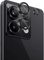 Lutree para Xiaomi Redmi Note 13 Pro 5G (No 4G) Protector de Lente de Cámara, Dureza 9H Lentes Individuales Película Protectora, Aro Metálico +Cristal Templado, HD Anti Rasguños -Negro