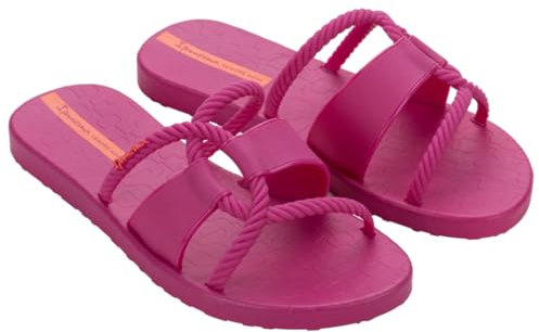 Ipanema Sandalias deslizantes Diversa para mujer, Rosa Naranja, 41/42 EU
