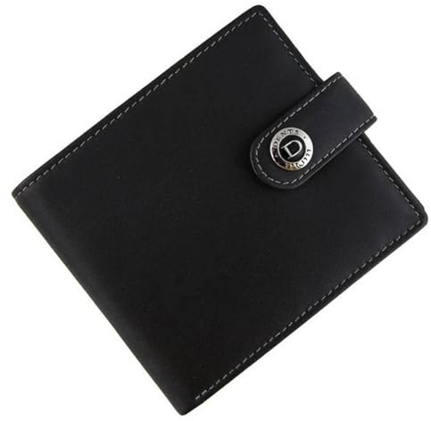 Dents Mens Eden Security Billfold Wallet - Black/Slate