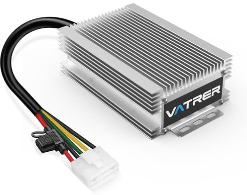 Convertidor de CC a CC de 36 V, 30 V-45 V a 12 V, reductor de voltaje de 25 A/335 W, transformador reductor de voltaje para carritos de golf eléctricos, caravanas, carretillas elevadoras y autos