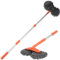 Car Wash Mop with 80-135CM Retractable Long Handle Double Head Car Wash Mop 360° Rotating Car Washing Brush Microfiber Windshield Cleaning Brush Caravan Accessories for Car Window Cleaning