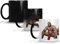 GOATINTHECOAT Heat-Sensitive Novelty Mug, 325ml, Colour Changing, Prank Design of Big Barry. Famous Meme Mug.
