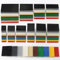 110 Pieces 11 Sizes Classic Building Plates Parts 10 Mixed Color Compatible with Flat Platform Base for City Moc Figure Series Pack Set Toys Kids