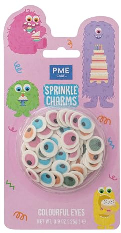 PME Cake Sprinkles Yeux Colorés (25g / 0,9oz)