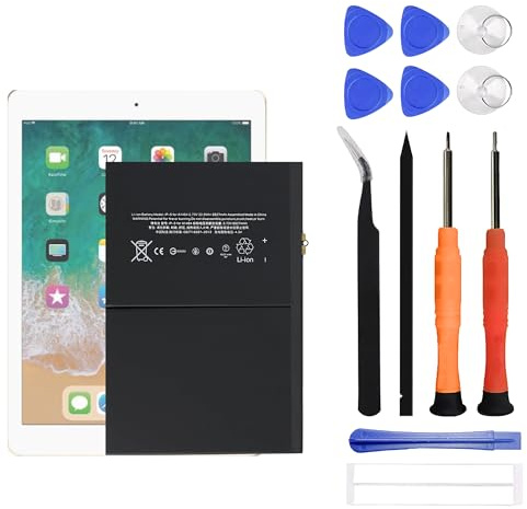 VUXYIT A1484 Compatible with iPad 5th 7th 8th 9th Replacement Battery for iPad A1474 A1475 A1476 A1822 A1823 A1893 A1954 A2197 A2200 A2198 with Repair Tool Kit