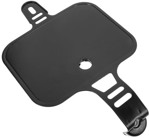 Zerodeko Front Plate Plastic Black Easy to Install and Remove Accessory for Motorbike Mount