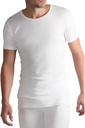HEAT HOLDERS Mens SockShop Short Sleeved Thermal Vest in 2 Colours