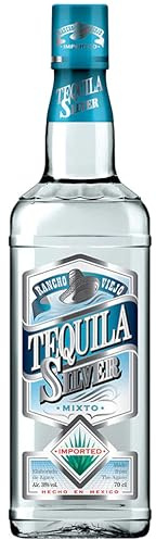 Rancho Viejo Tequila Silver – 70cl Blanco Tequila, 35% ABV – Smooth with Fresh Agave, Citrus & Peppery Spice