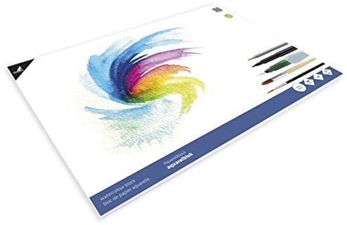 Kangaro Aquarellpapier A3 300 gram 16 Blatt cremeweiss