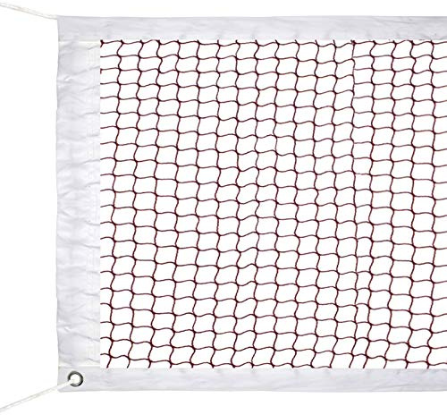 Glodwheat Badminton Net Sports Outdoor Indoor Fitness Badminton Pickleball Replacement Net for Backyard Beach Garden (20 FT x 2.5 FT)