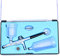 ANCLLO 0.3mm Dual Action Airbrush Kit with Different Cups Portable Airbrush Set for Makeup Model Making and Crafts