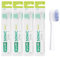 GUM Sonic Daily Ersatzbürstenköpfe für GUM Sonic Daily Schallzahnbürste/Weiche, mikrofeine Borsten für eine sanfte, gründliche Reinigung, jeden Tag / 4 x 2 Stück (Weiß)…