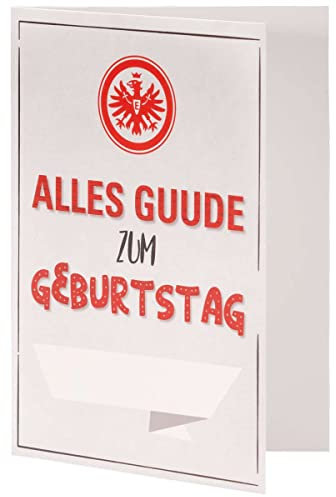 Eintracht Frankfurt Geburtstagskarte „Alles Guude