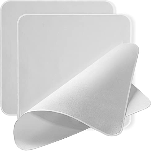 AAwipes Panni per lucidatura (16 x 16 cm, confezione da 3, grigio, superfini) compatibili con Apple iPhone, iPad, MacBook, iWatch, panni in microfibra di alta qualità morbidi e non abrasivi