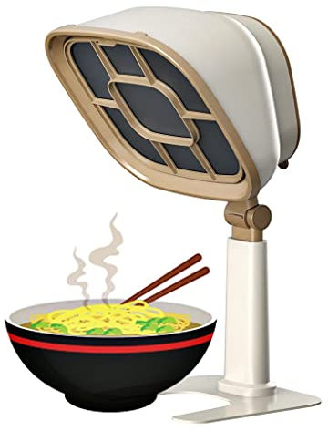 Desktop Cooker Hood, Portable Household Extractor Hood, 3200 RPM Extractor Small Range Hood, Easy to Clean, Home Range Hood, 66 ° Adjustable, 6-Segment Height Adjustment A