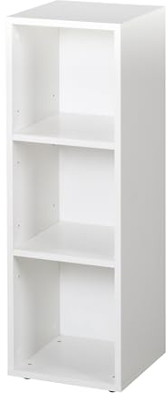 roba Seitenregal, Regal für Babyzimmer, Standregal für Kinderzimmer, weiß, Holz