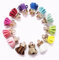 10/20PC 30mm Leder Quaste Fransen Schlüsselanhänger Anhänger Riemen Schmuck Faser Fransen Wildleder Quaste Schlüsselanhänger für DIY Schmuckzubehör-20PCS, zufällig gemischt