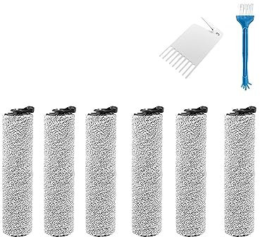 KAMNIK Compatible avec Tineco Floor One S3 Breeze/iFloor 3/iFloor Breeze, Accessoires d'aspirateur, Brosse à Rouleau, Roues filtrantes, réservoir d'eau (Color : 23)