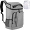 WARMOUNTS Isolierte Kühltasche/Rucksack mit Auslaufsicherem PVC-Innenfutter, Weiche Lunchtasche mit 5-Schicht-Isolierung, Kühlbox-Rucksack für Camping, Strand, Angeln, Picknick, Reisen