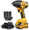 EWORK 21V Brushless Cordless Impact Wrench 1/2 Inch - 775 Ft-lbs High Torque, 4.0Ah Battery & Fast Charger, Compact Power Tool for Automotive, Truck, SUV Heavy-Duty Jobs
