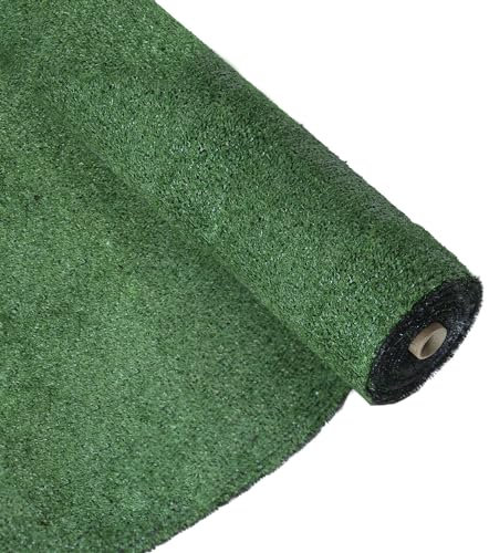 Gazon artificiel 7 mm. Rouleau de 1 x 25 m. Gazon moquette pour intérieur et extérieur, jardin, terrasse, balcon, usage domestique
