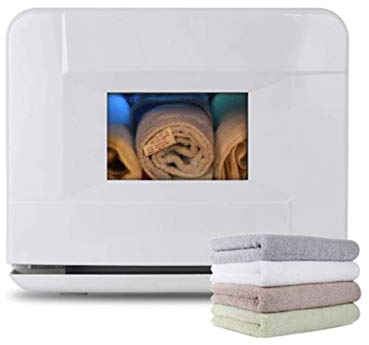 Sterilisator-Handtuchwärmer-Schrank – 8 l 2-in-1-Salon-Schönheitsheizung für Spa-Massage, Tätowierung, Nagelkunst mit Desinfektion für den Heimgebrauch, heißes Desinfektionsmittel – Werkzeuge im