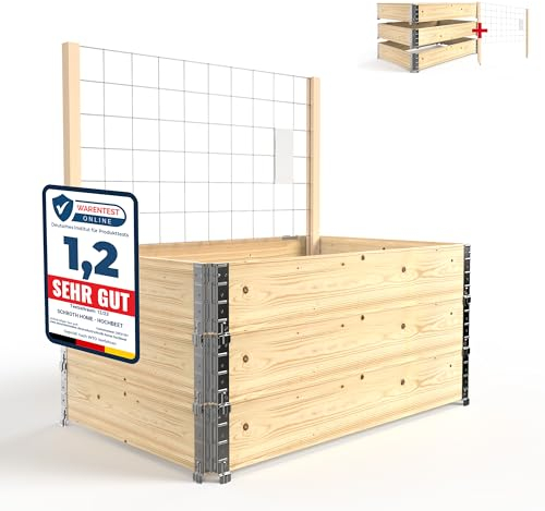 Schroth Home - Rankgitter für Hochbeetrahmen (Rankhilfe)