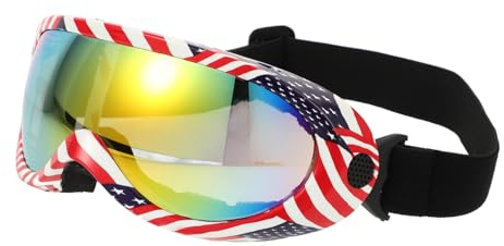 VINTORKY Motorradbrille Fahrradbrille Winddichte Brille Snowboardbrille Sportbrille Reitbrille Dirtbike Brille Winddichte Brille Motorradbrille Skibrille Atv Brille