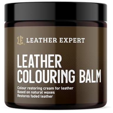 Leder Reparatur Set 250ml – Lederfarbe Dunkelbraun - Lederpflege Auto - Ledersofa Pflegemittel - für Naturleder, Verblasstes und Leicht Abgenutztes - ausreichend für 2-Sitzer-Sofa und 2 Sessel