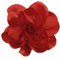 pofluany Ansteckbrosche für Damen, Stoff, Blumenform, rutschfest, für Mantel, Kragen, Hut, Schal, Kleid, Dekoration, Kleidung, Anstecknadel, Abschlussball, Party, Kleidung, Schmuck, Rot