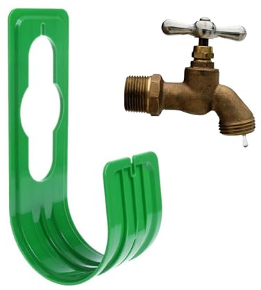 Supporti per tubi 'acqua esterni - Gancio per tubi 'acqua per patio | Gancio per tubo da giardino, Supporto estensibile per appendere tubi da giardino a parete