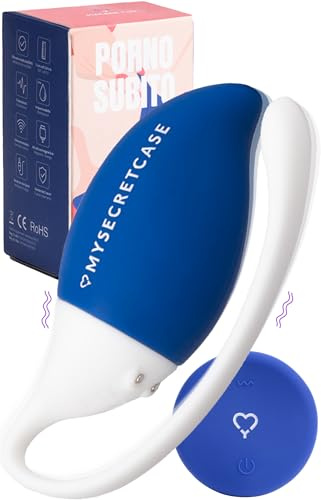 MySecretCase Vibrator Ferngesteuert 8 Vibrationen Vibratorensets für Frauen mit Fernbedienung Vibro Eier für Frauen Beckenbodentrainer für Frau Sextoys Liebeskugeln für die Frau