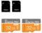 talebasic 32 GB Micro SD Card Class 10 Speicherkarte mit SD-Adapter, Fast Speed TF Card für Tablet/Handy/Kamera/Auto/Spielkonsole (2 Stück, 32 GB)