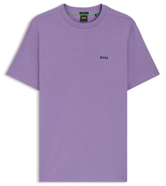 BOSS Stretch-Cotton T-Shirt with Logo Detail