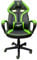 Woxter Stinger Station Alien Grün - Gaming stuhl (Stahlachse, Aufstieg (Gaskolbenklasse 4), ergonomische, gesteppte Armlehnen, verstellbare Höhe, Anti-Bummel-Räder und Lendenkissen)