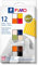 STAEDTLER- FIMO Soft Argilla da Modellare, Singolo, Colori Naturali, Confezione da 12, 8023 C12-4