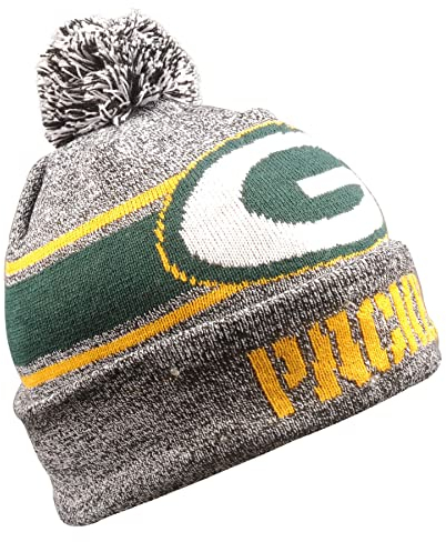 FOCO NFL Beanie mit grauem Streifen