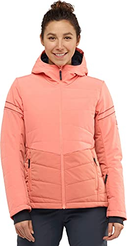 Salomon Edge Damen Skijacke, ICY Morn/Heather, Größe XXL, Damen, Jacke, Edge Jacket W, Mehrfarbig, Small