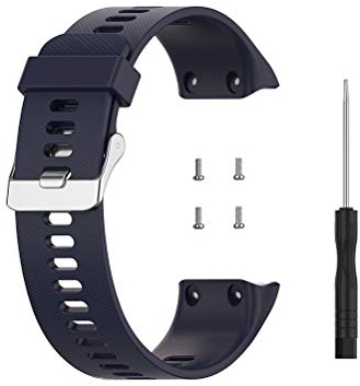 MeiLiu Bracelet de Remplacement en Silicone pour Garmin Forerunner 35 / Forerunner 30 / ForeAthlete 35J / Forerunner 35J