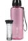 720°DGREE Gourde d'Eau 1,5l “uberBottle“ +Fruit-Infuseur, crystalClear - Sans BPA, Anti-fuite - Bouteille XL - Water bottle, Bidon idéale pour Sport, Gym, Randonnée, Camping, Université, Voyage