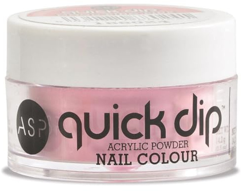 ASP Quick Dip Acryl-Tauchpulver für Nägel, Farbe – Mood Rink Pink, 14 g